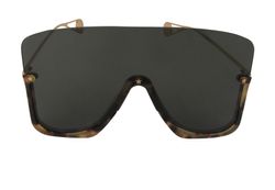 Gucci Gafas de Sol,Mascara Pantalla,Negro/Carey,Case, 4